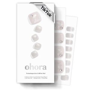 ohora Semi Cured Gel Pedi Strips (P Whisperfly)